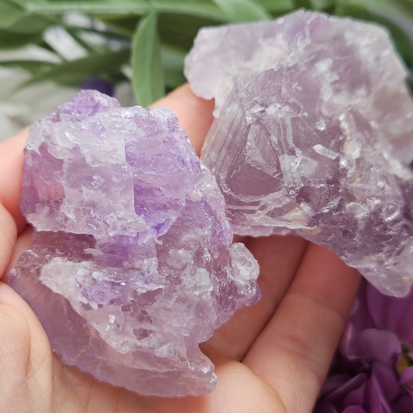 Etched Amethyst Crystal