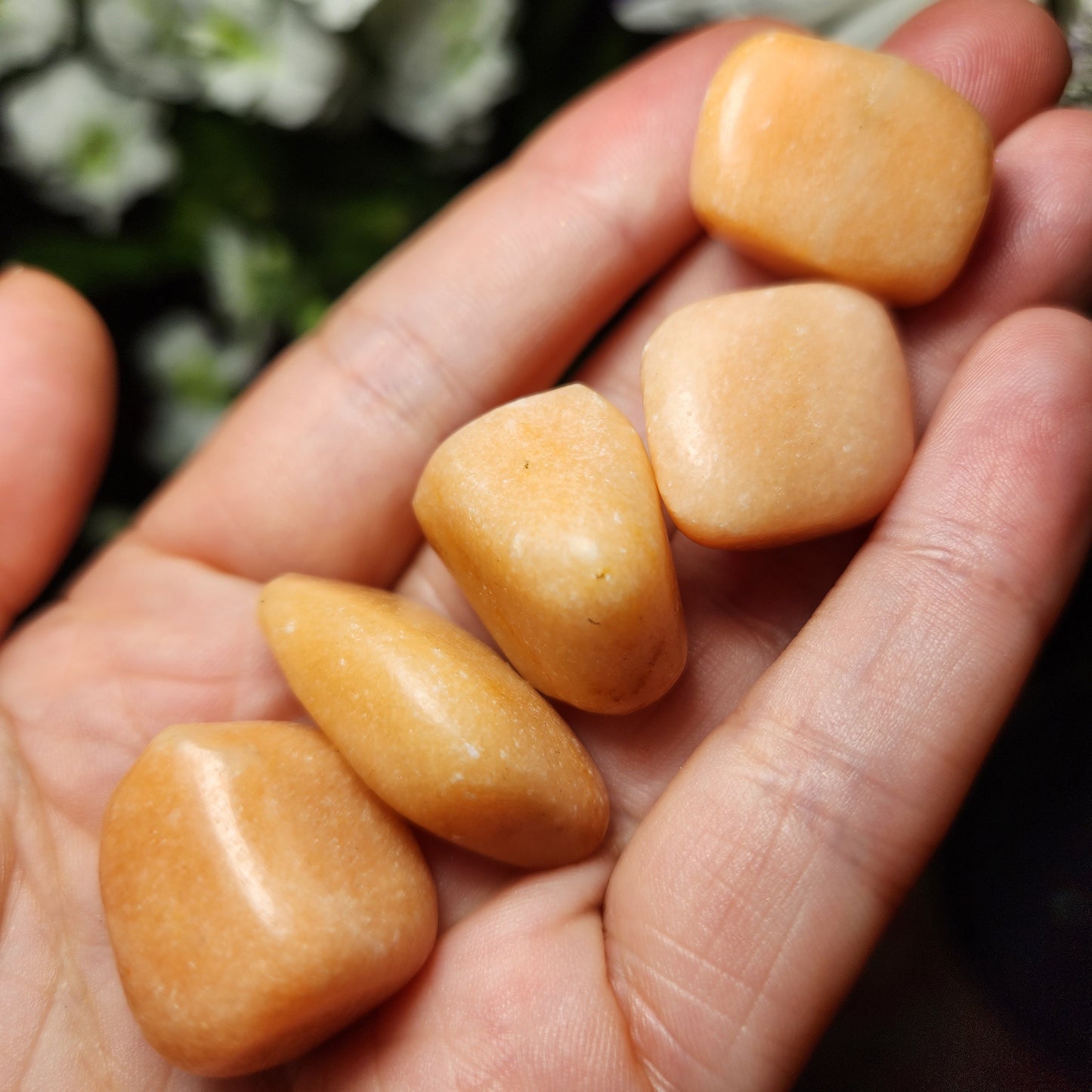 Peach Calcite Crystal