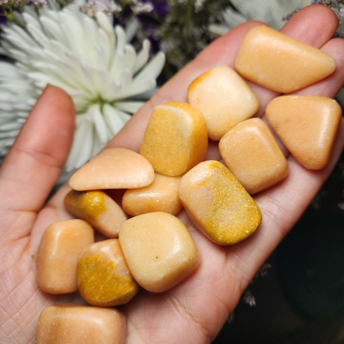 Peach Calcite Crystal
