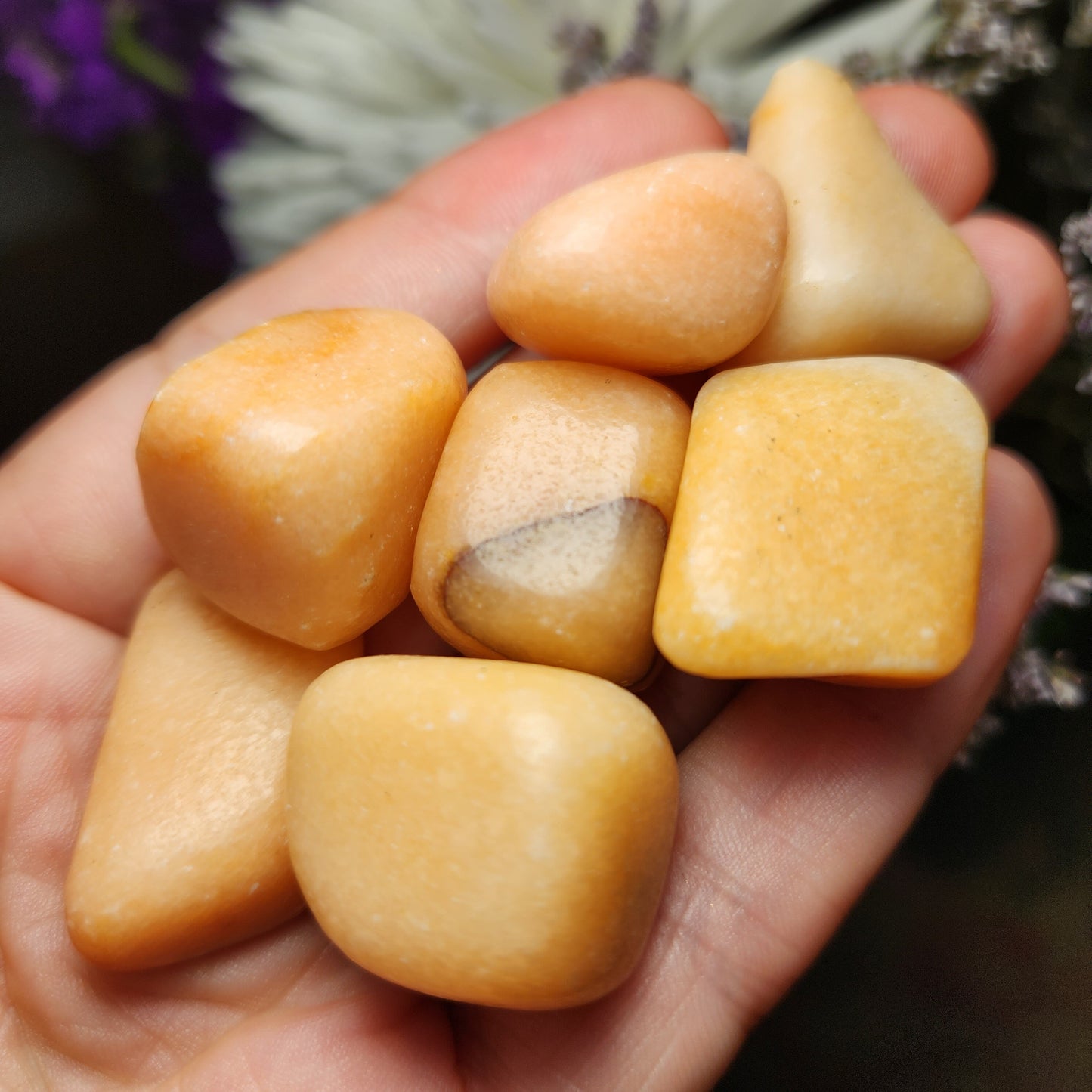 Peach Calcite Crystal
