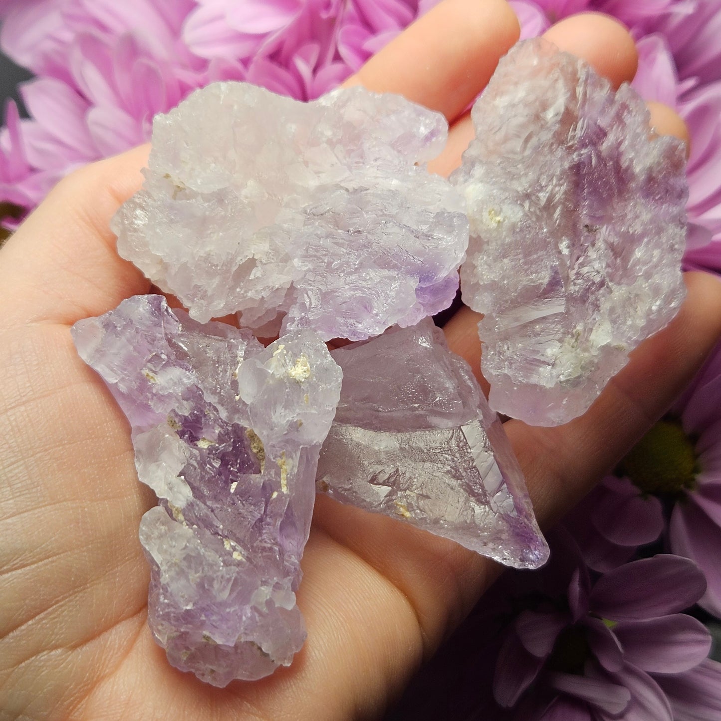 Etched Amethyst Crystal