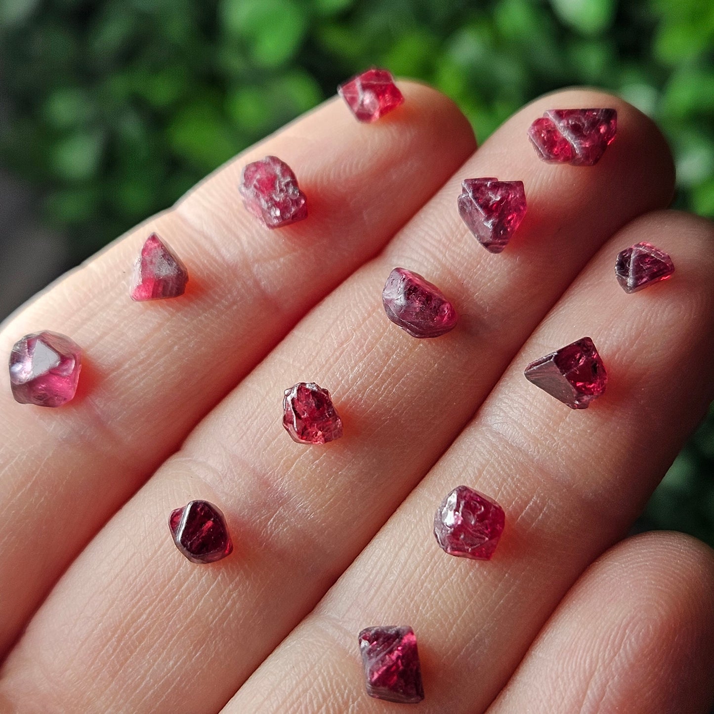 Red Spinel Crystal
