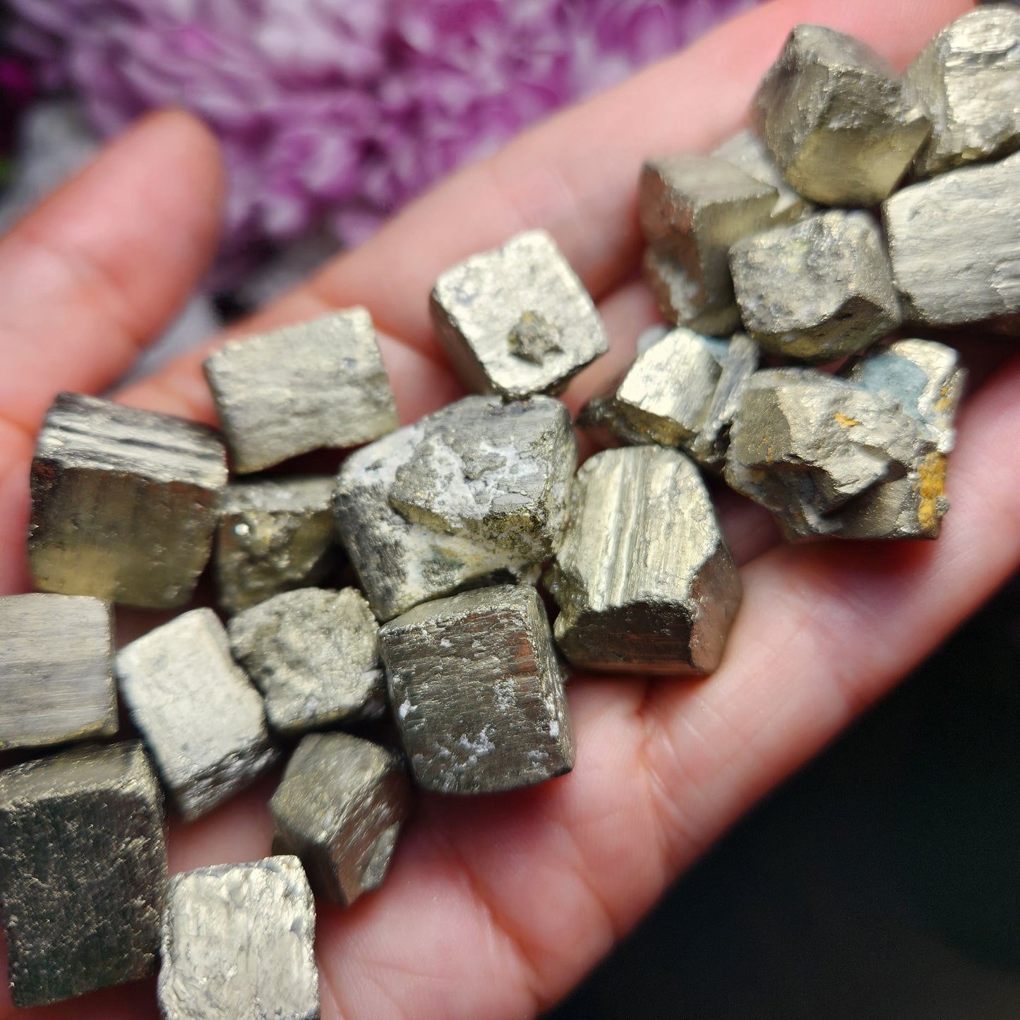 Pyrite Cube