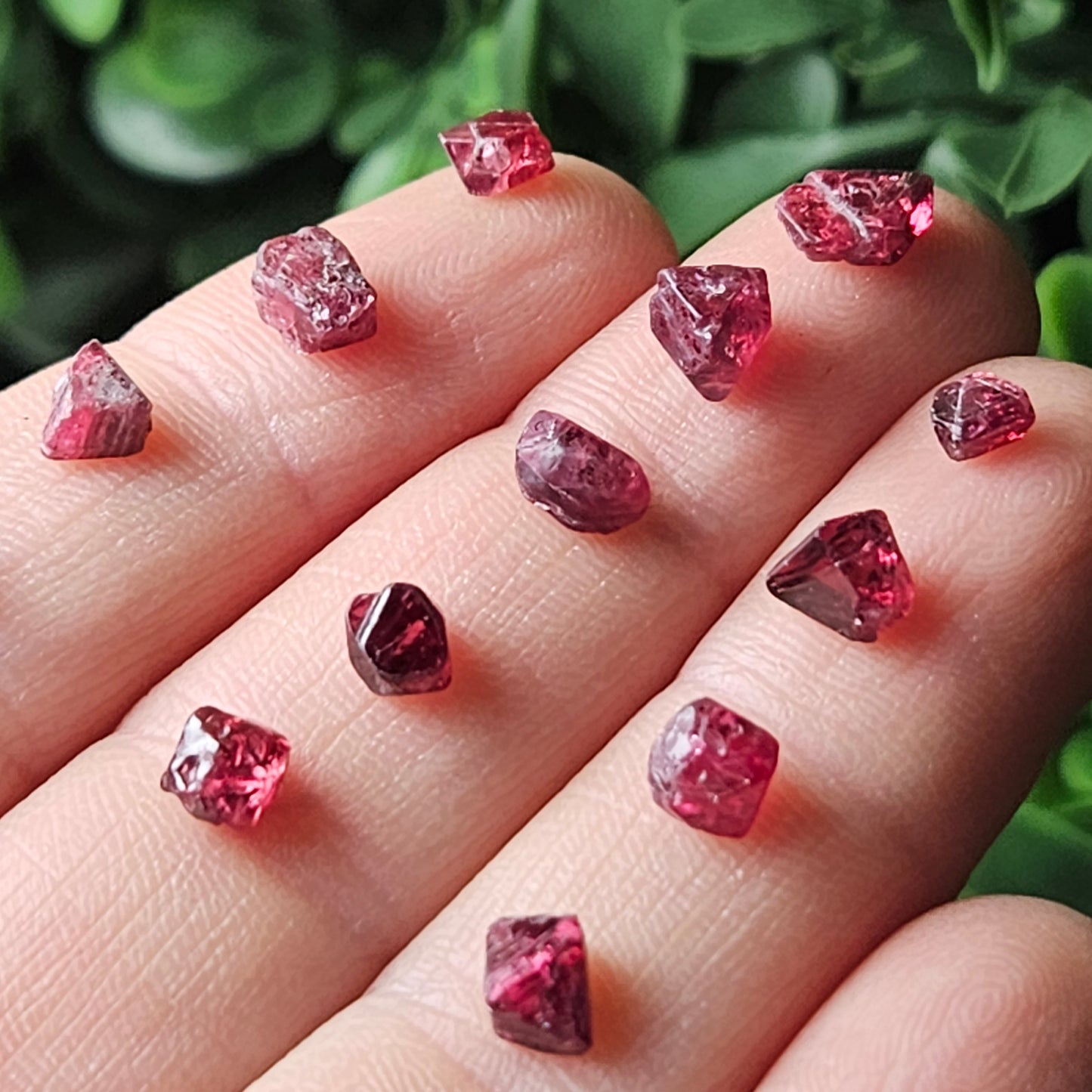 Red Spinel Crystal