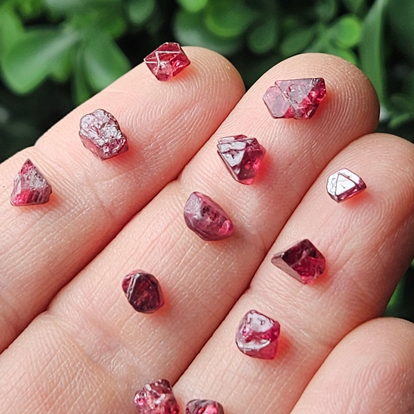 Red Spinel Crystal
