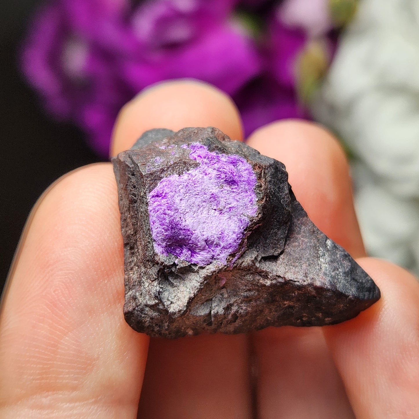 Fibrous Sugilite Crystal