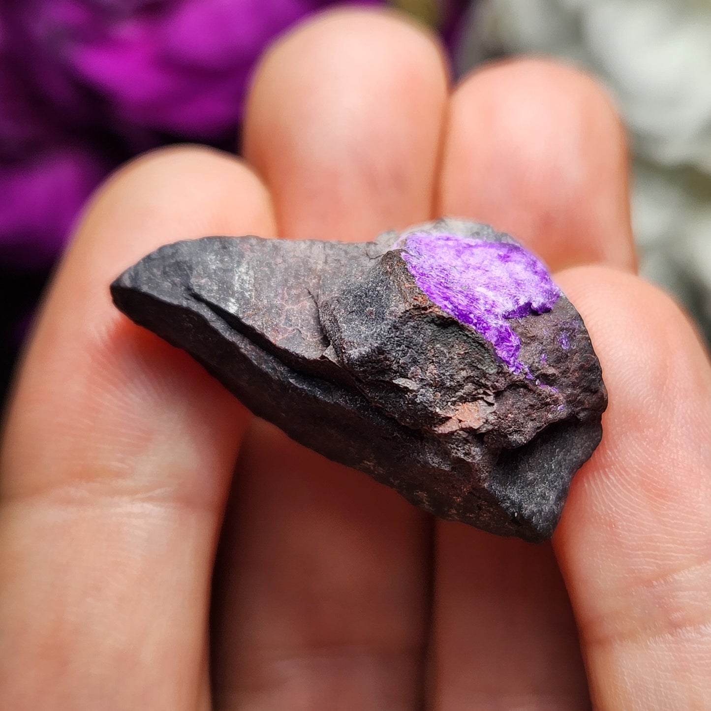 Fibrous Sugilite Crystal