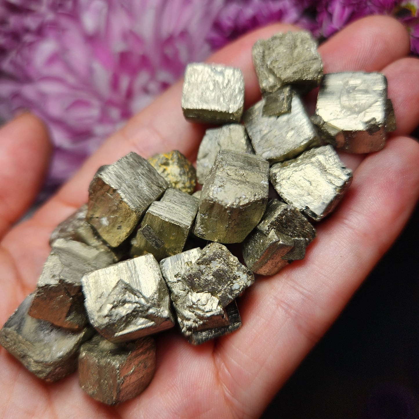 Pyrite Cube