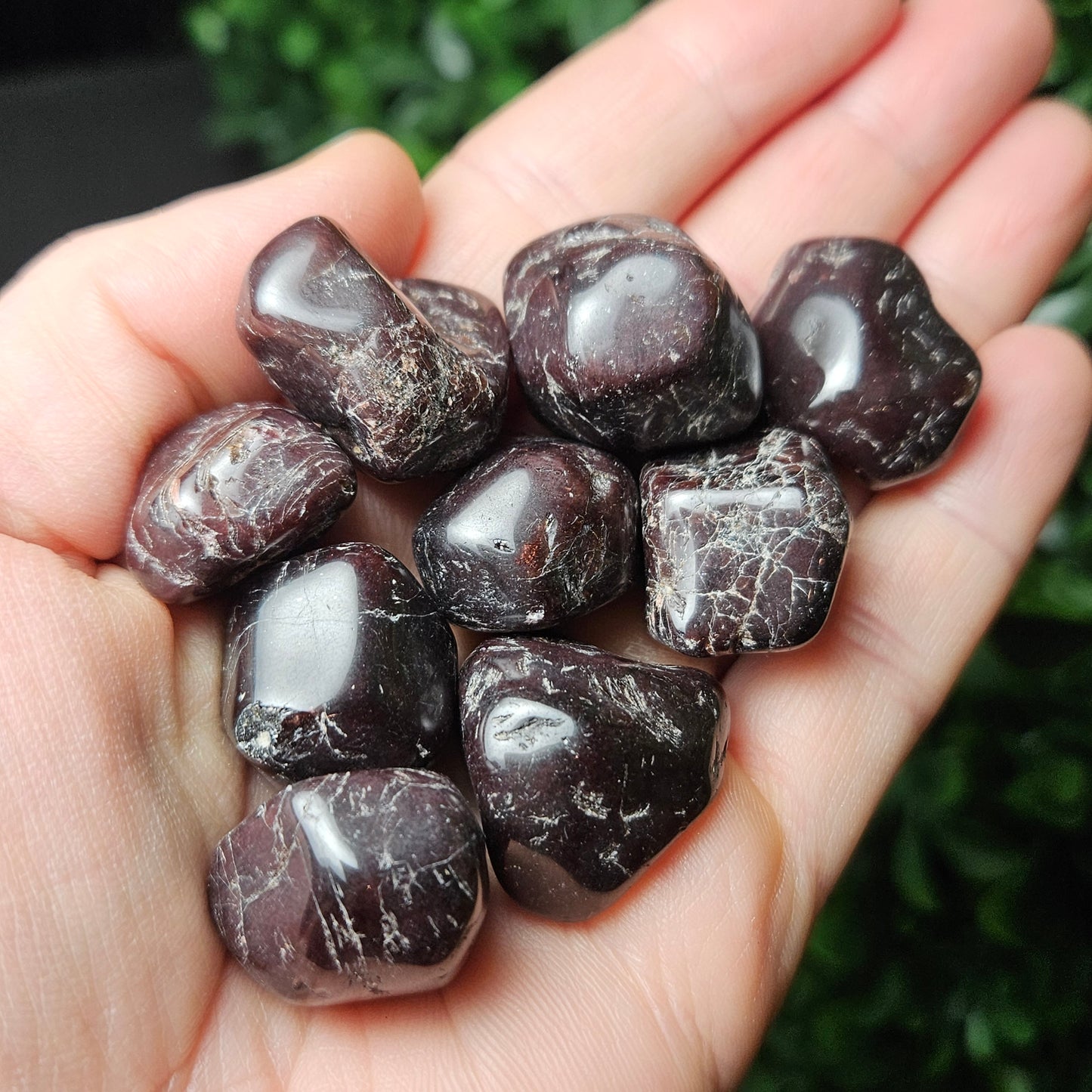 Blood Red Garnet Crystal