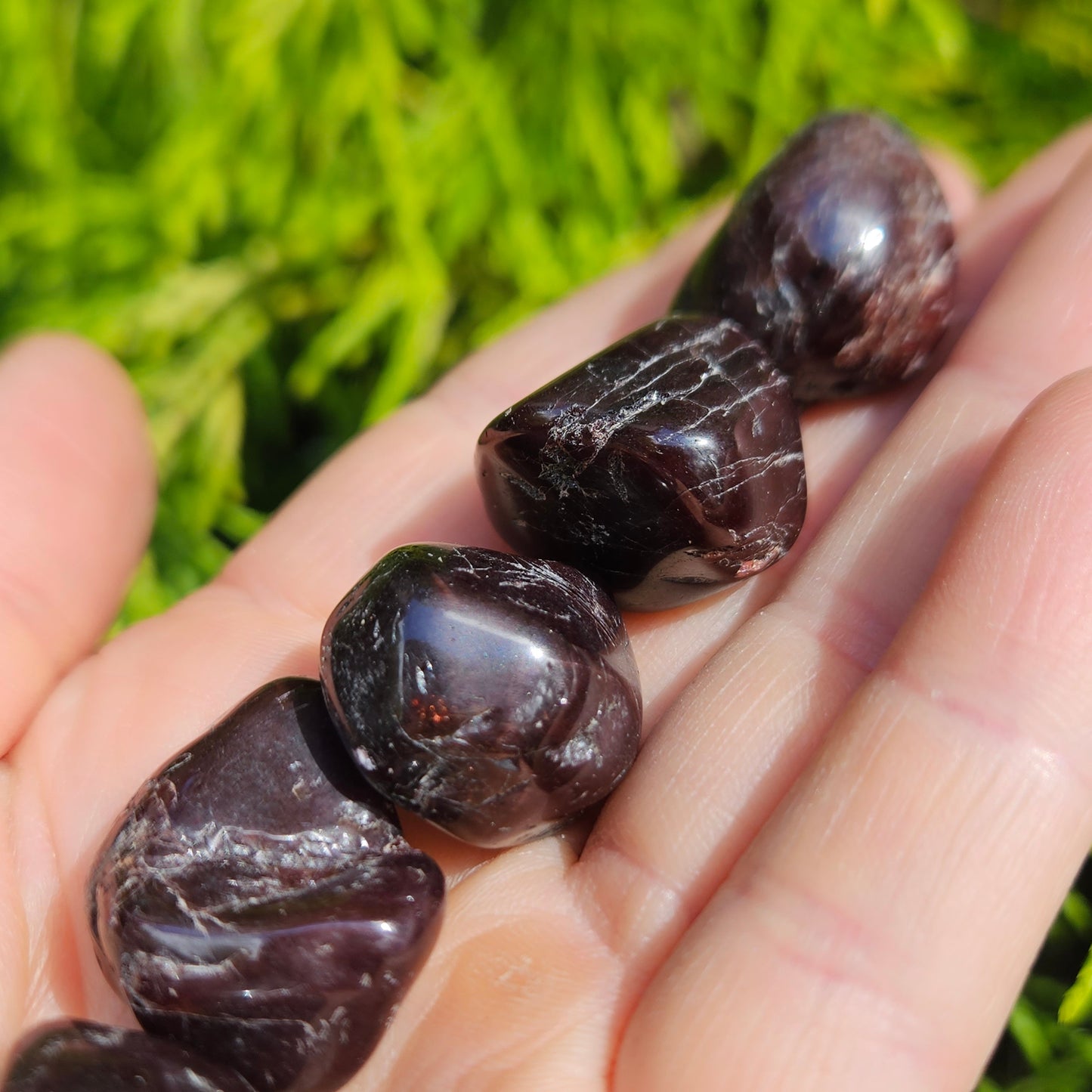 Blood Red Garnet Crystal