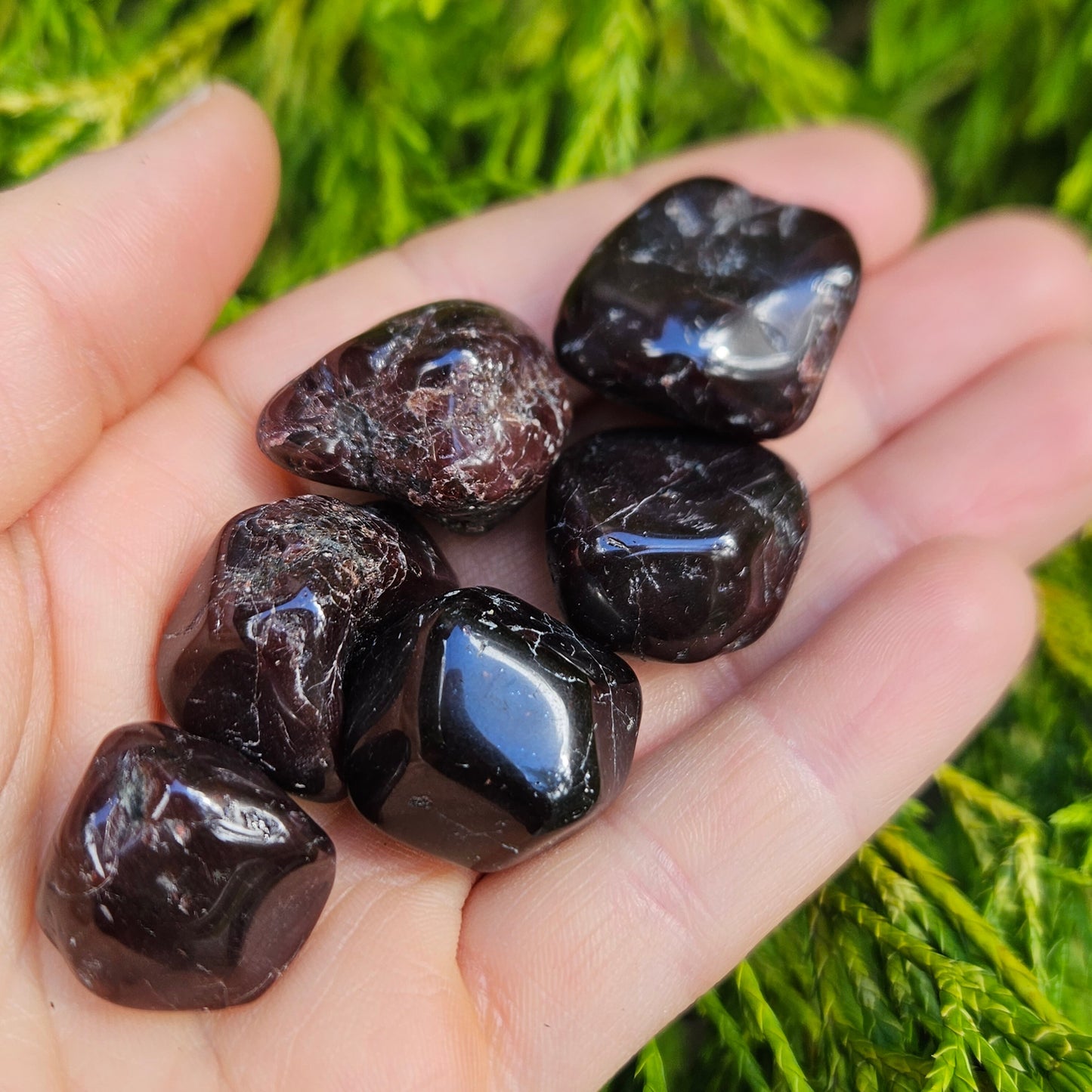 Blood Red Garnet Crystal