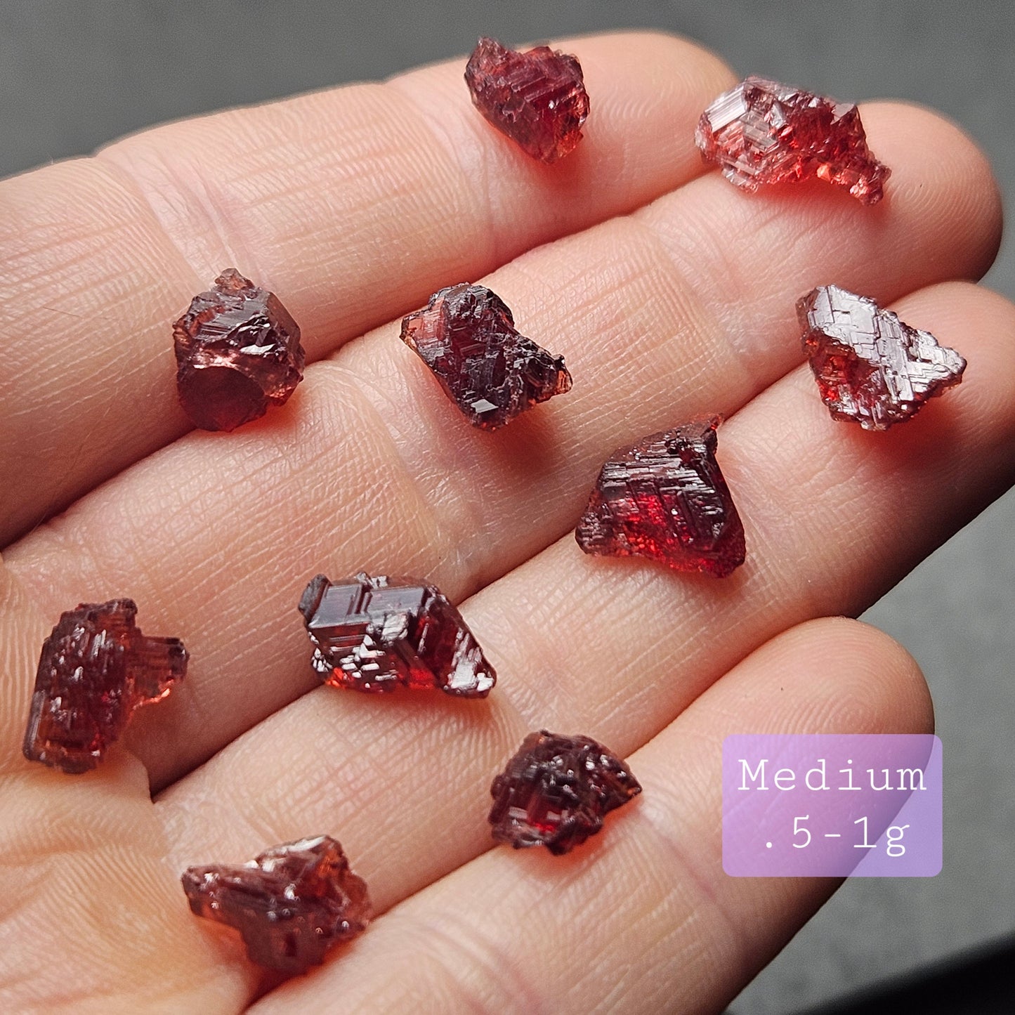 Etched Garnet