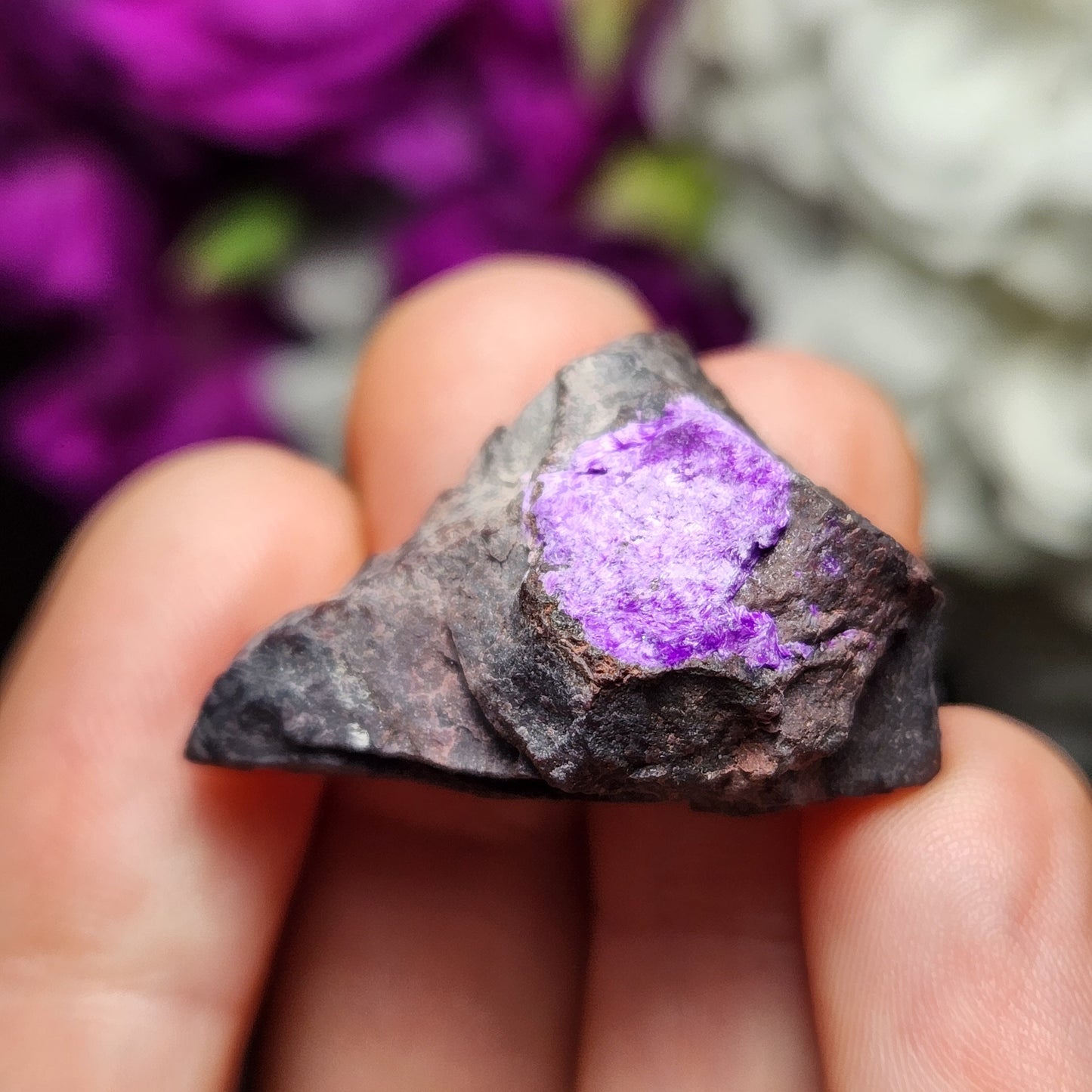 Fibrous Sugilite Crystal