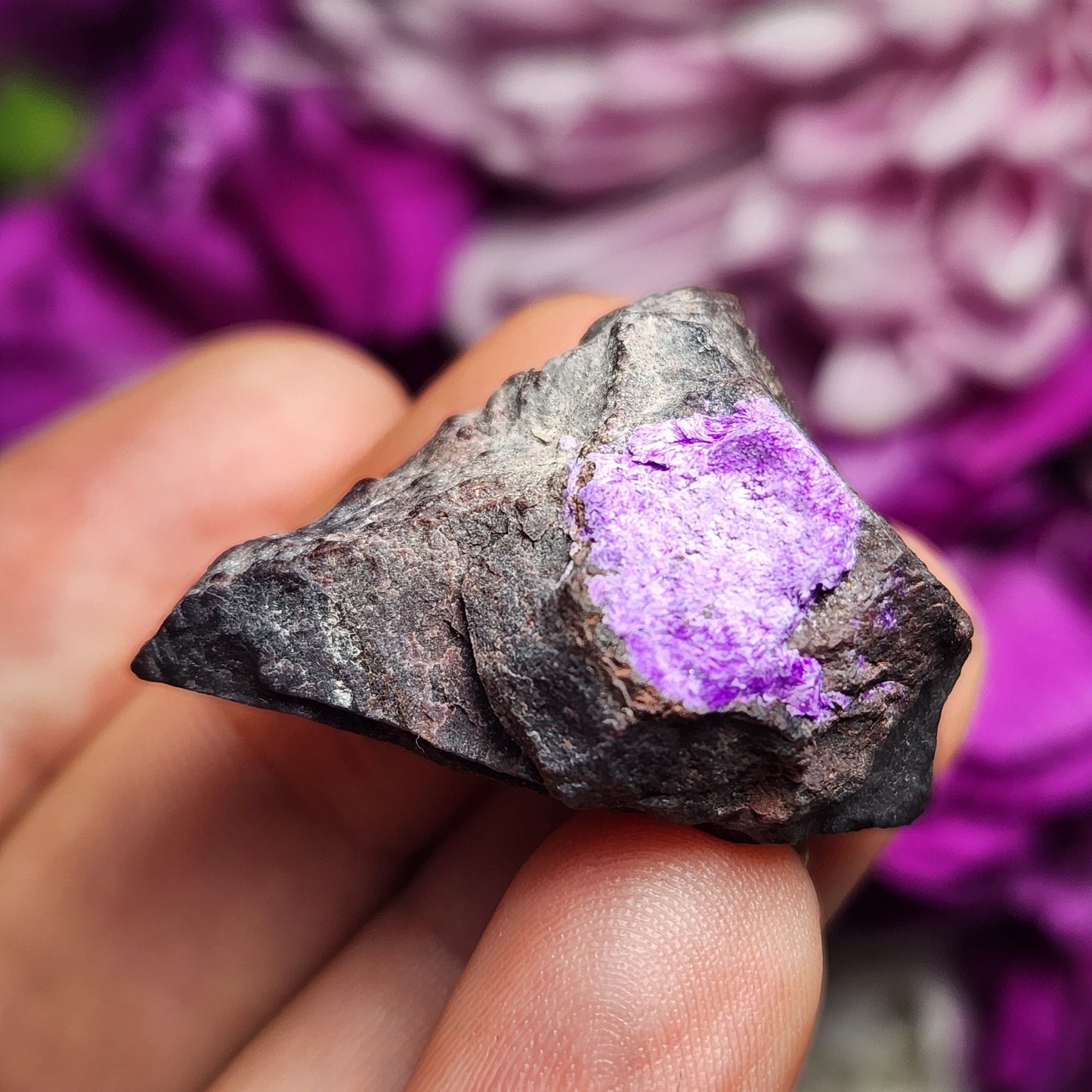 Fibrous Sugilite Crystal
