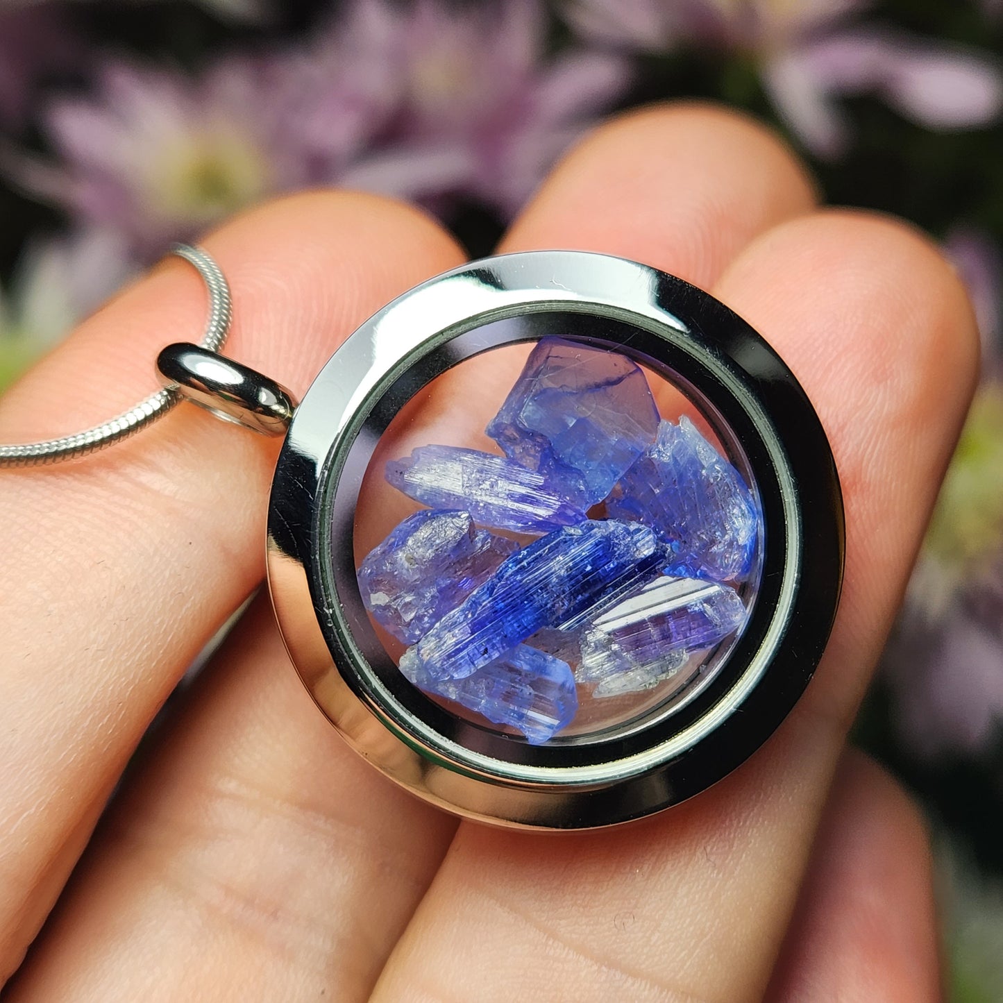 Blue Tanzanite Pendant