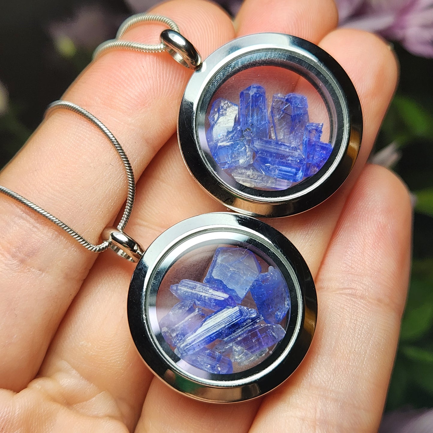 Blue Tanzanite Pendant