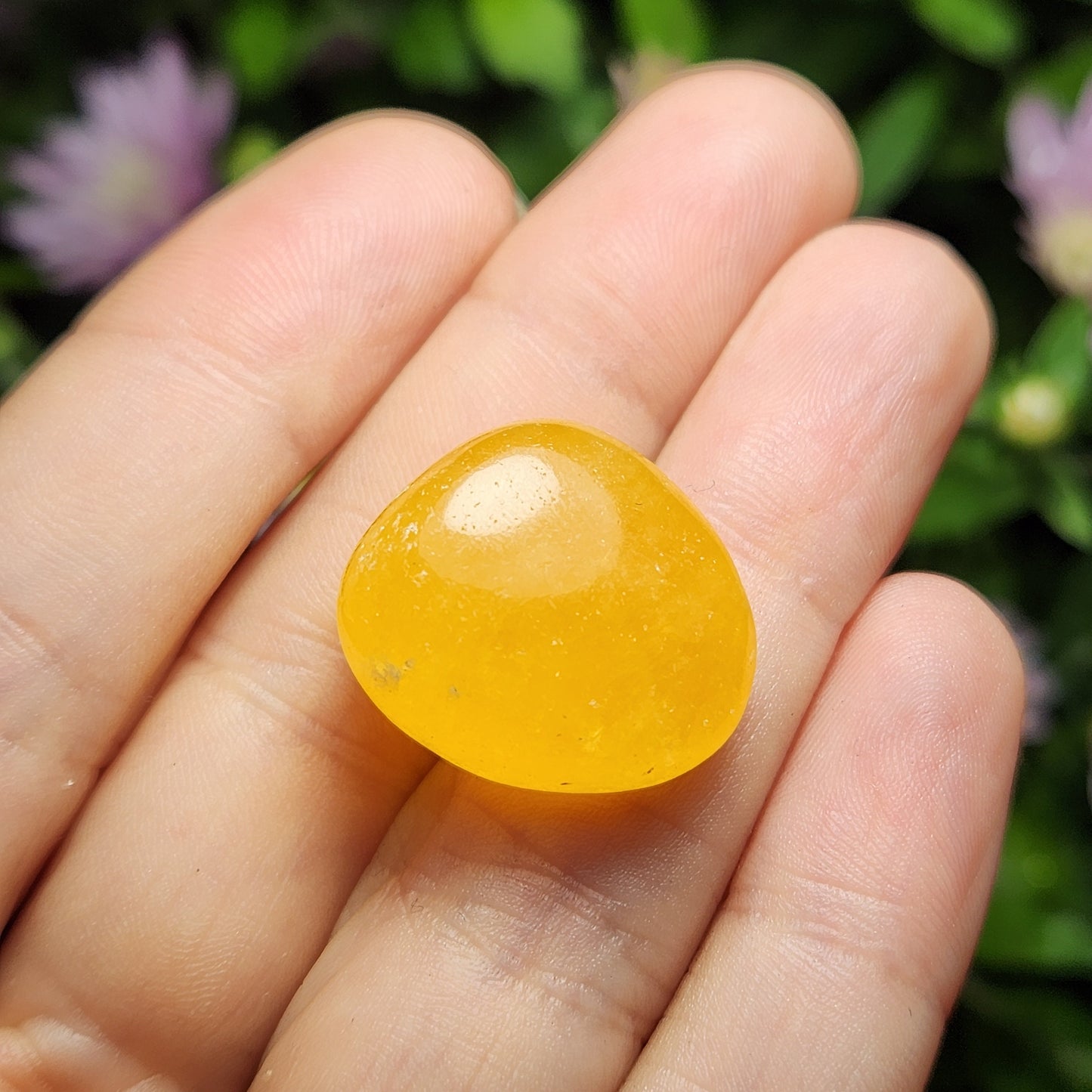 Orange Selenite Crystal