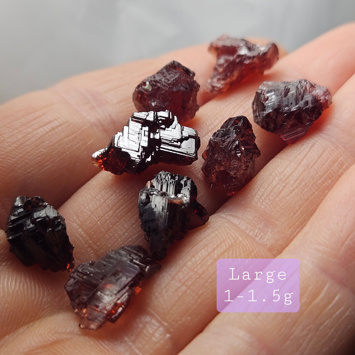 Etched Garnet