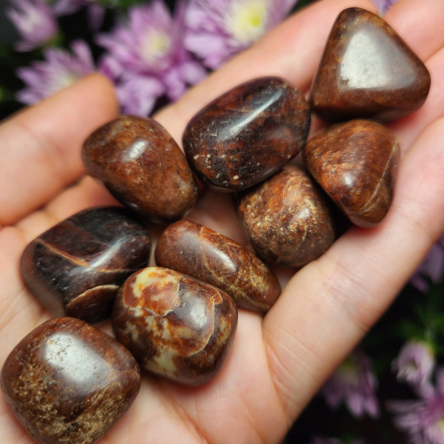 Hessonite Garnet Crystal