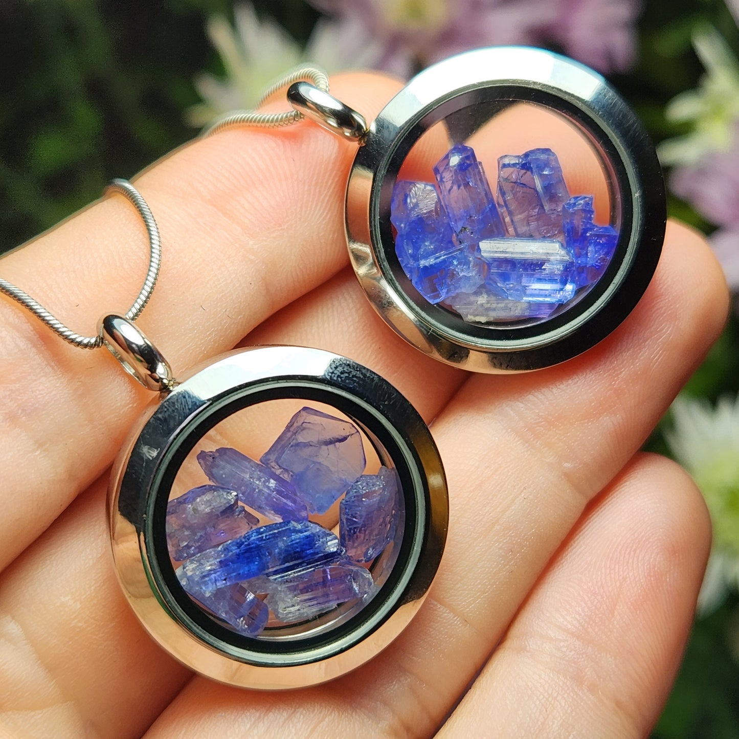 Blue Tanzanite Pendant
