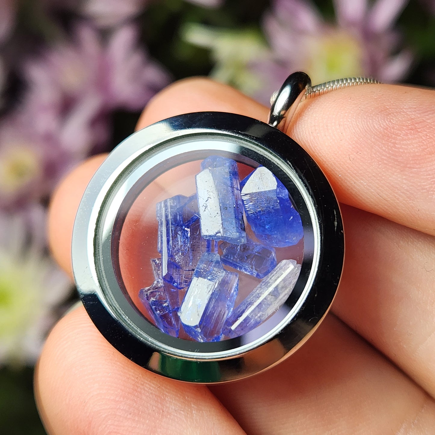 Blue Tanzanite Pendant