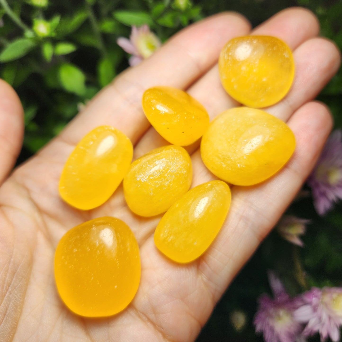 Orange Selenite Crystal