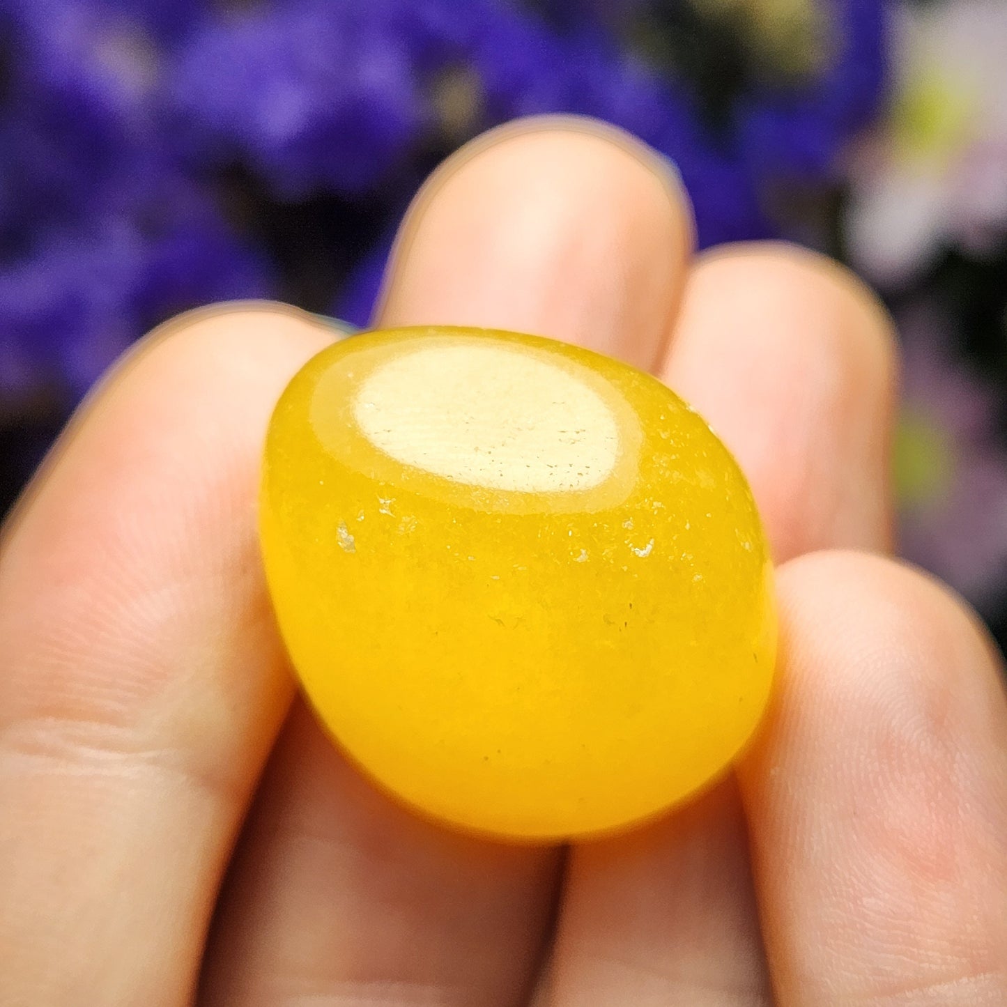 Orange Selenite Crystal