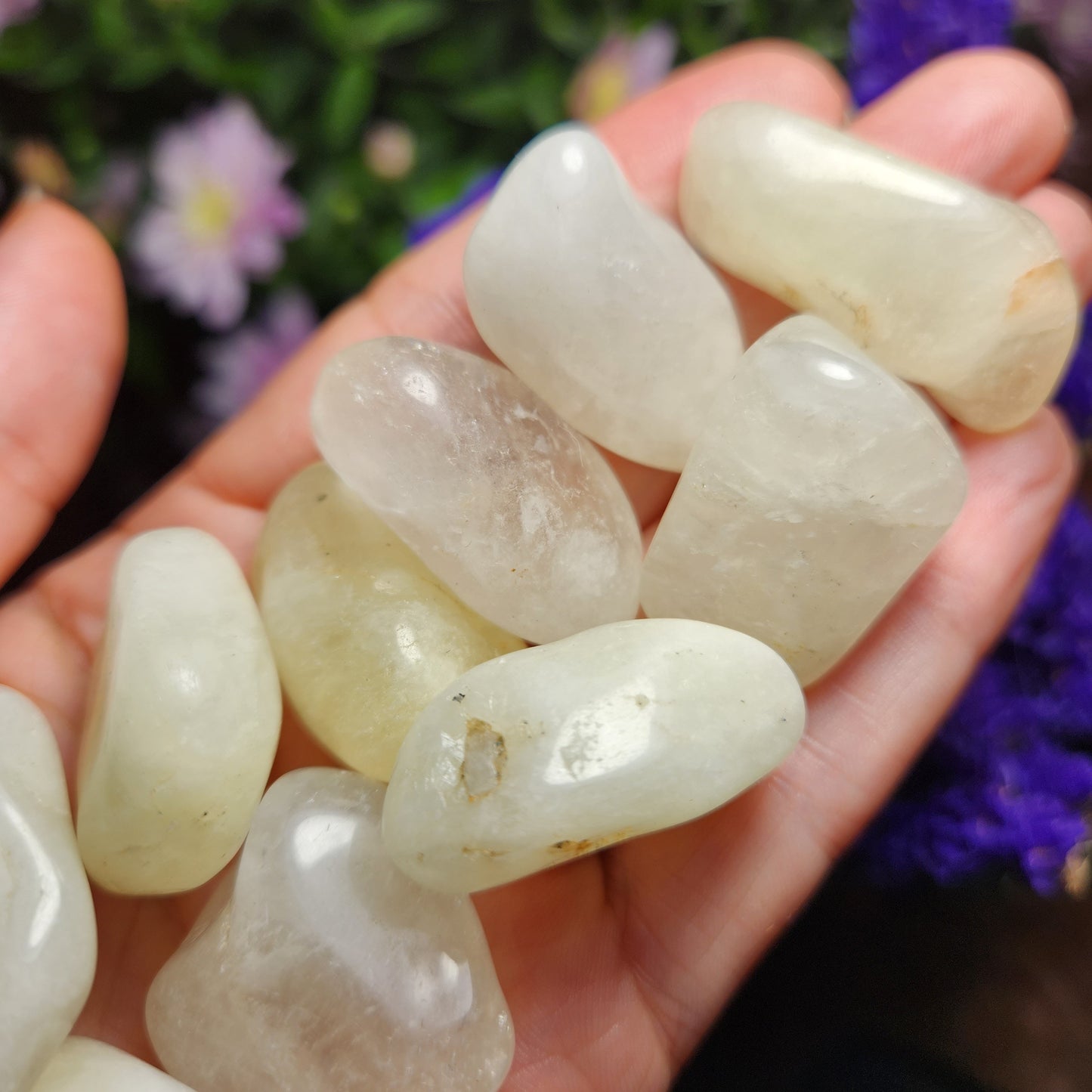 Sulphur Quartz Crystal