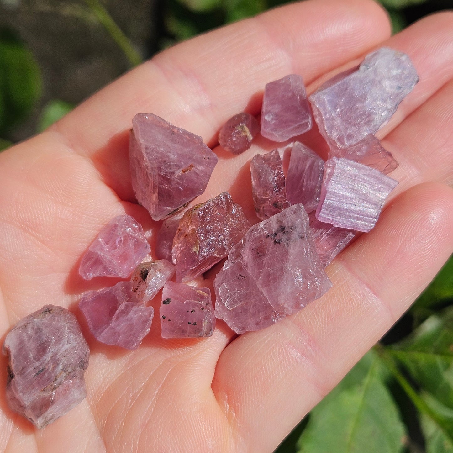 Purple Diaspore Crystal