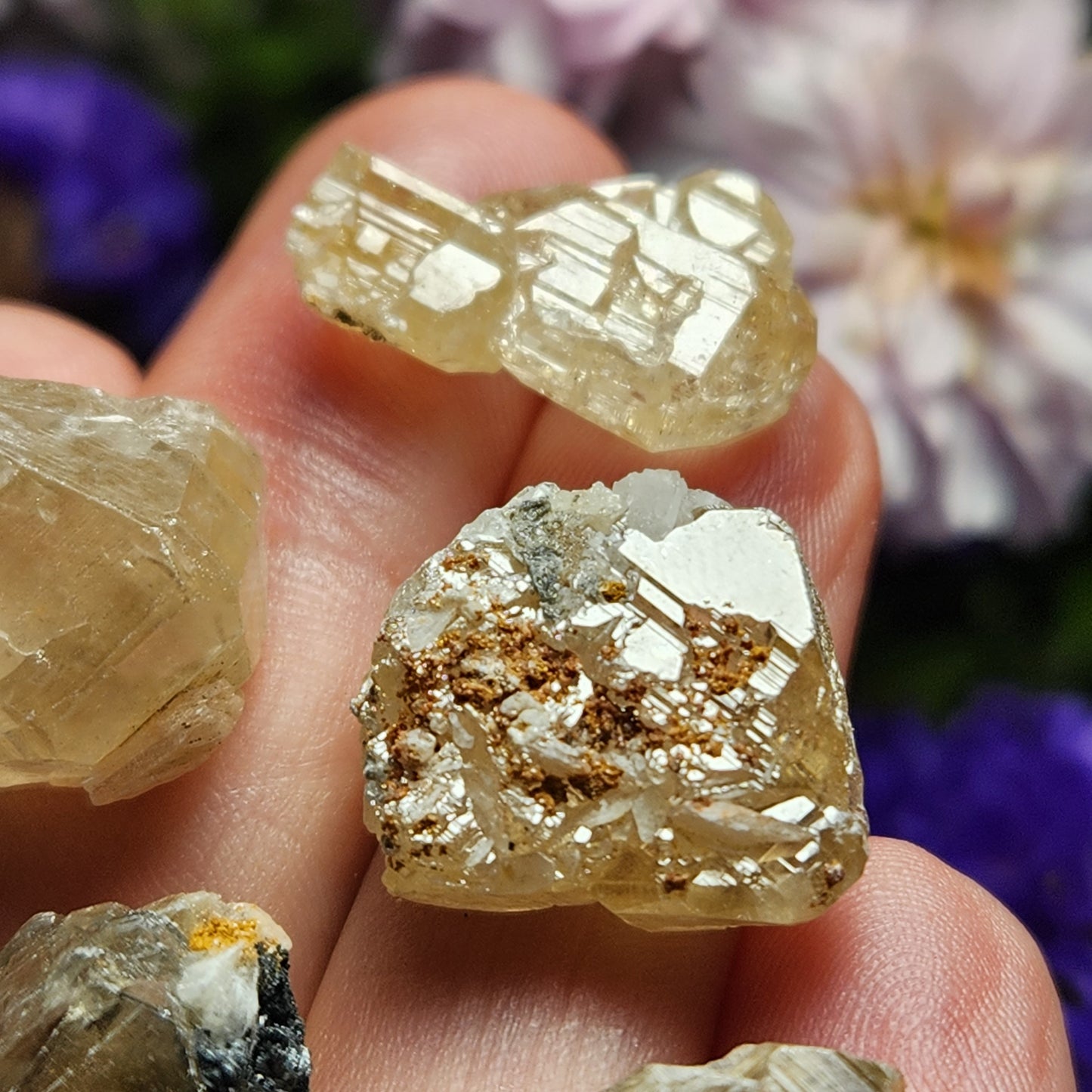 Etched Cerussite Crystal