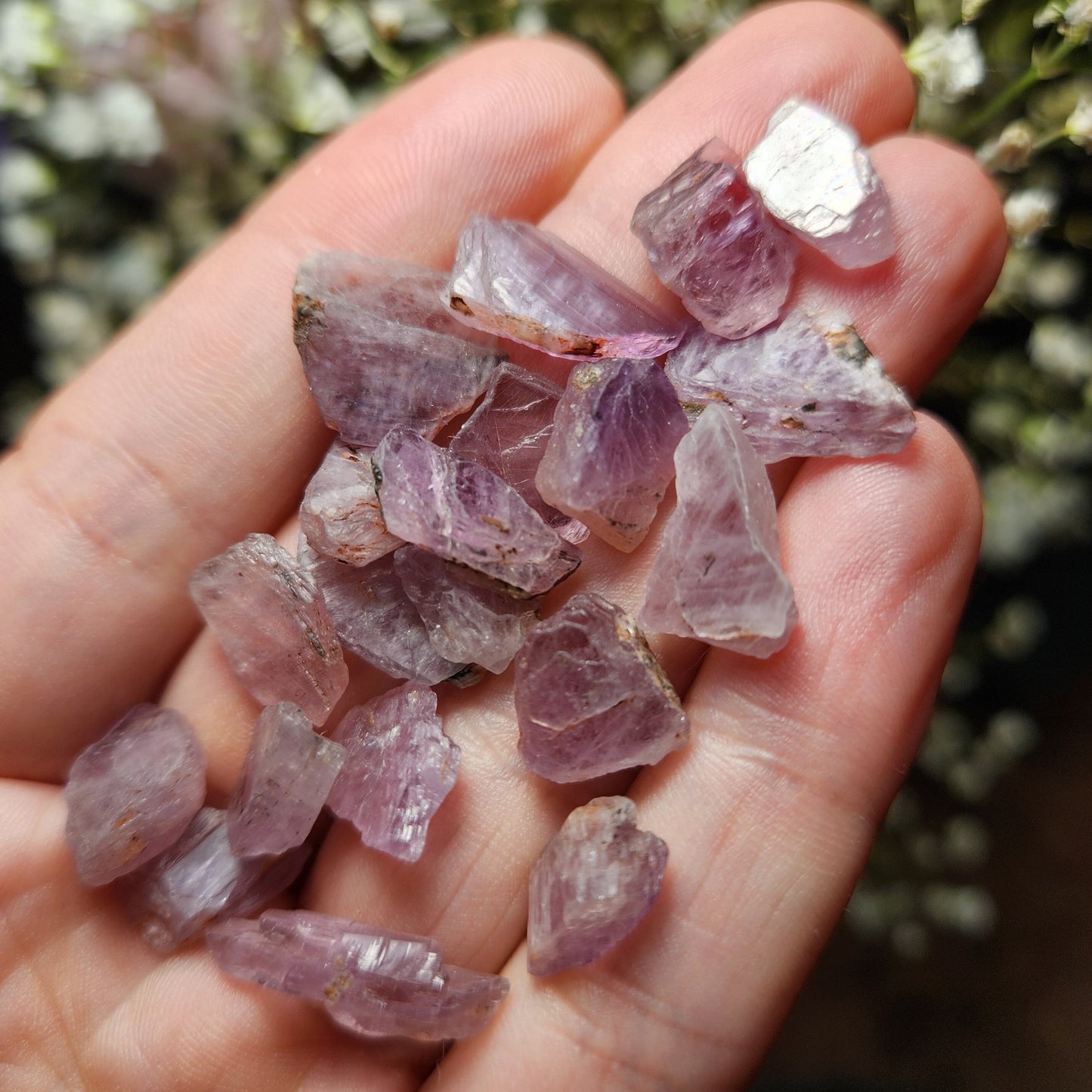 Purple Diaspore Crystal