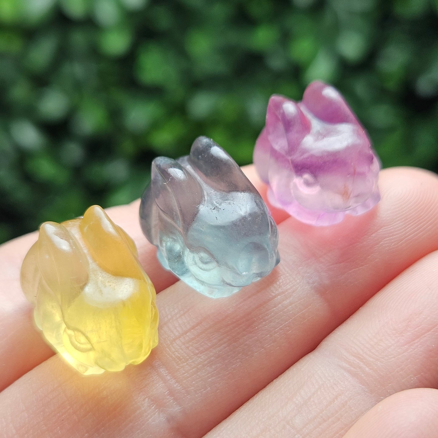 Rainbow Fluorite Rabbit