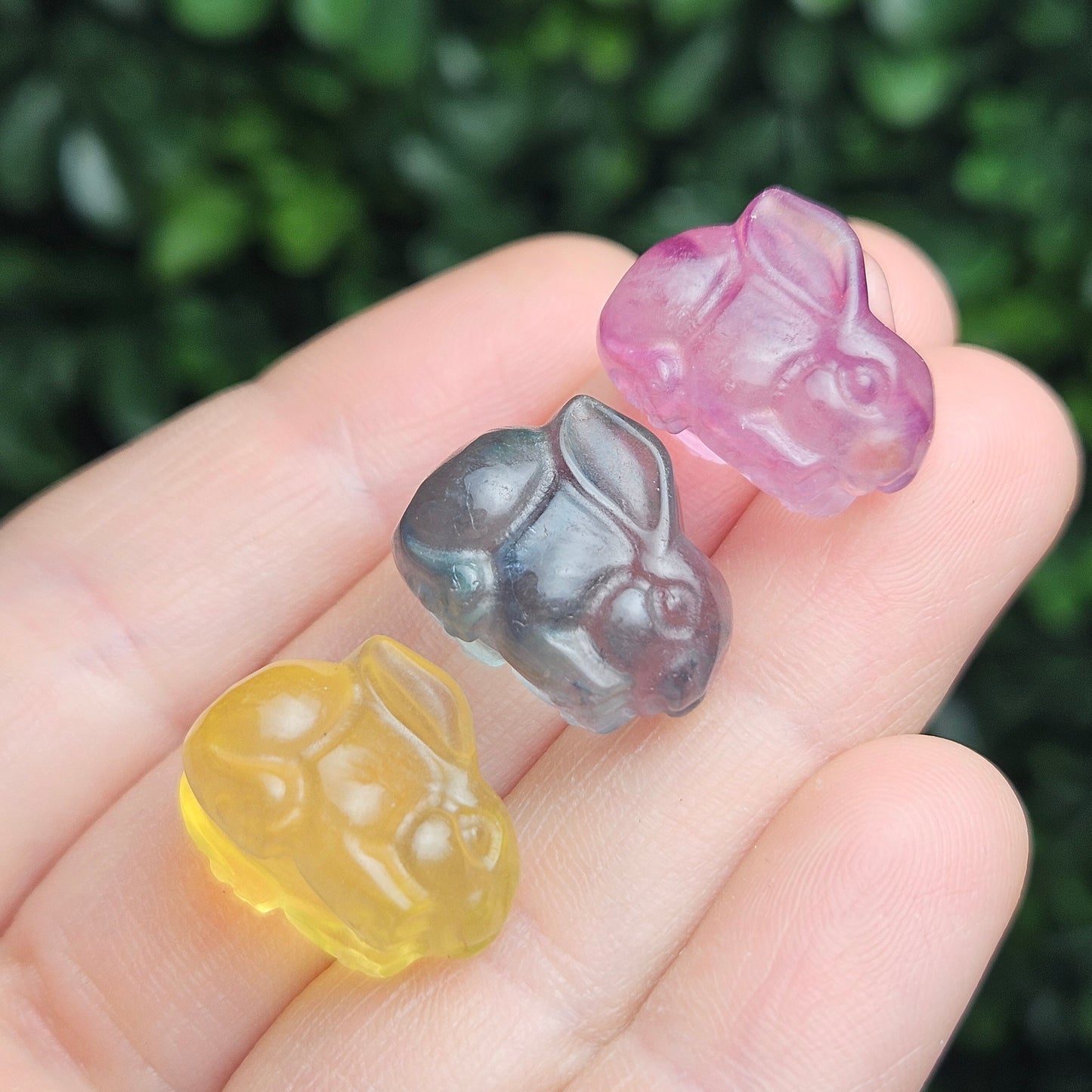 Rainbow Fluorite Rabbit