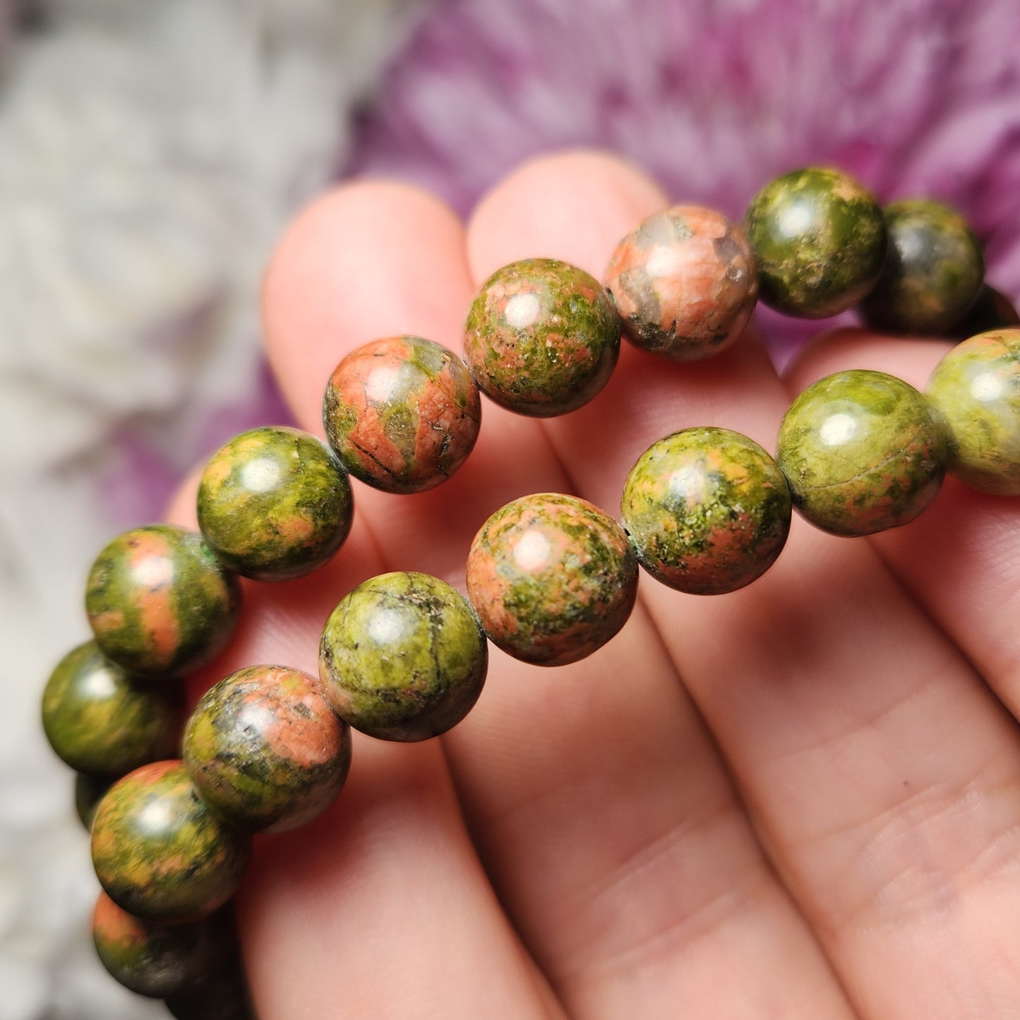 Unakite Bracelet