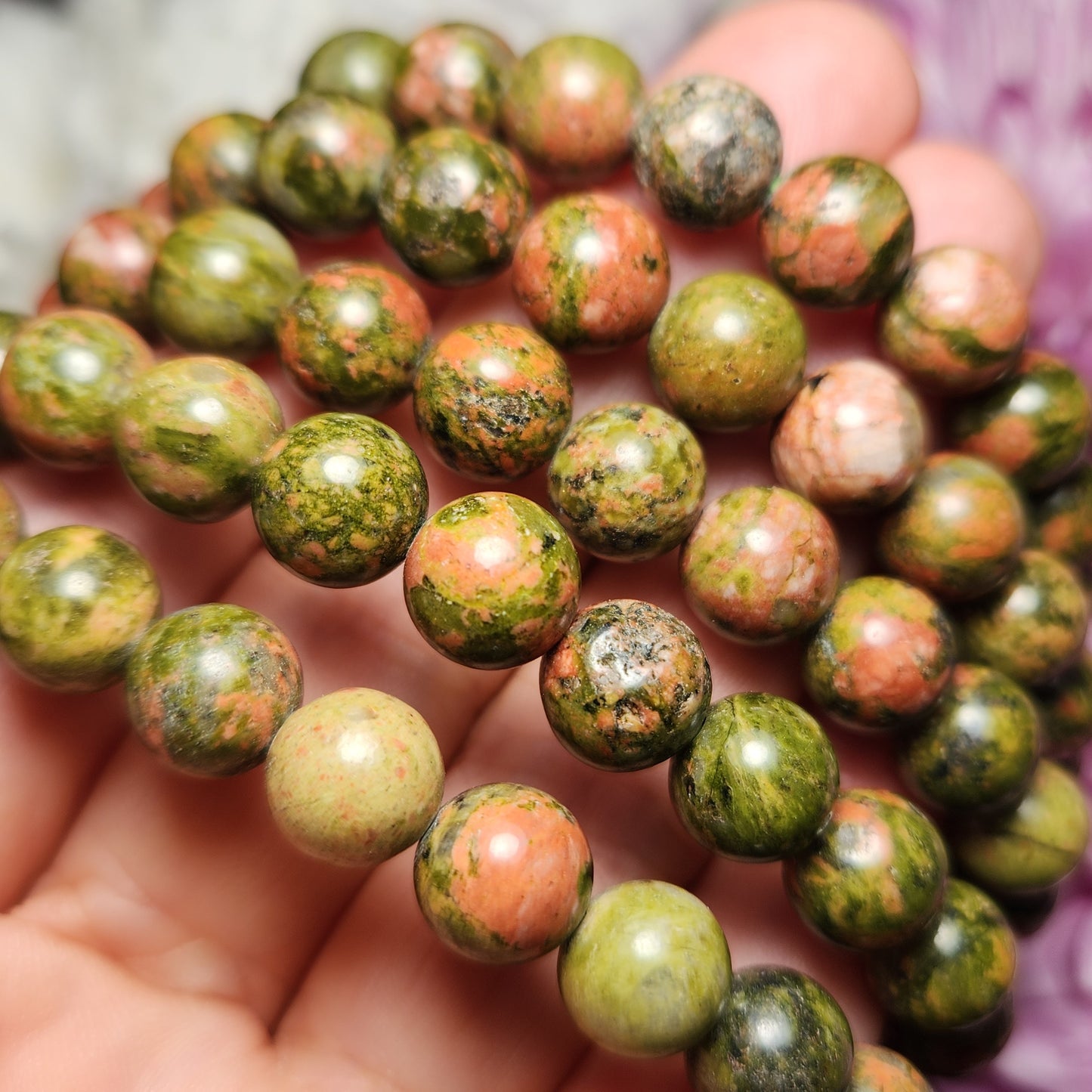 Unakite Bracelet