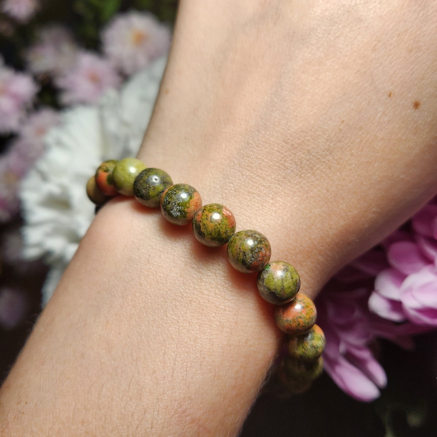 Unakite Bracelet
