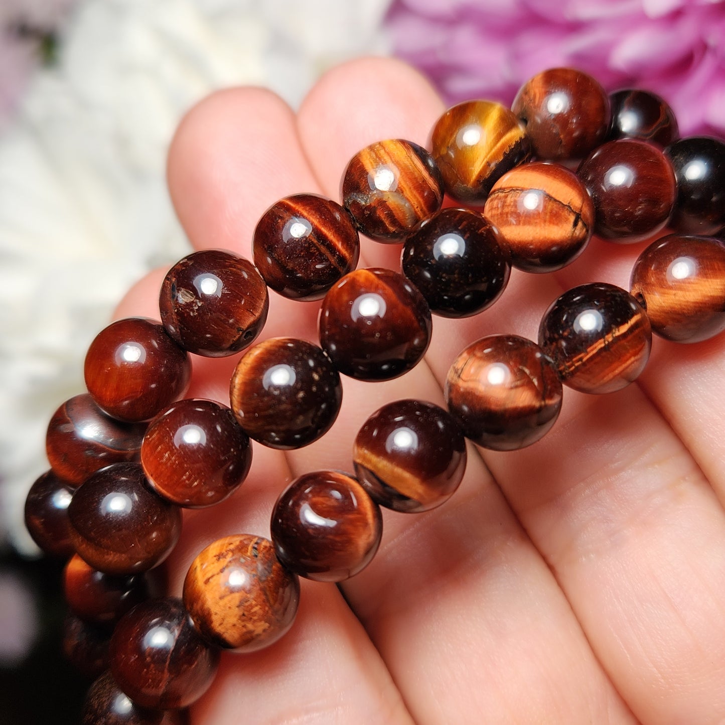 Red Tigers Eye Bracelet