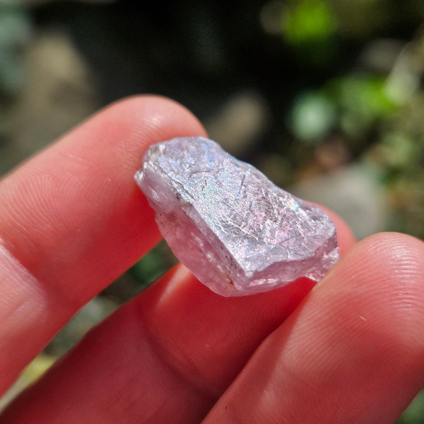 Purple Diaspore Crystal