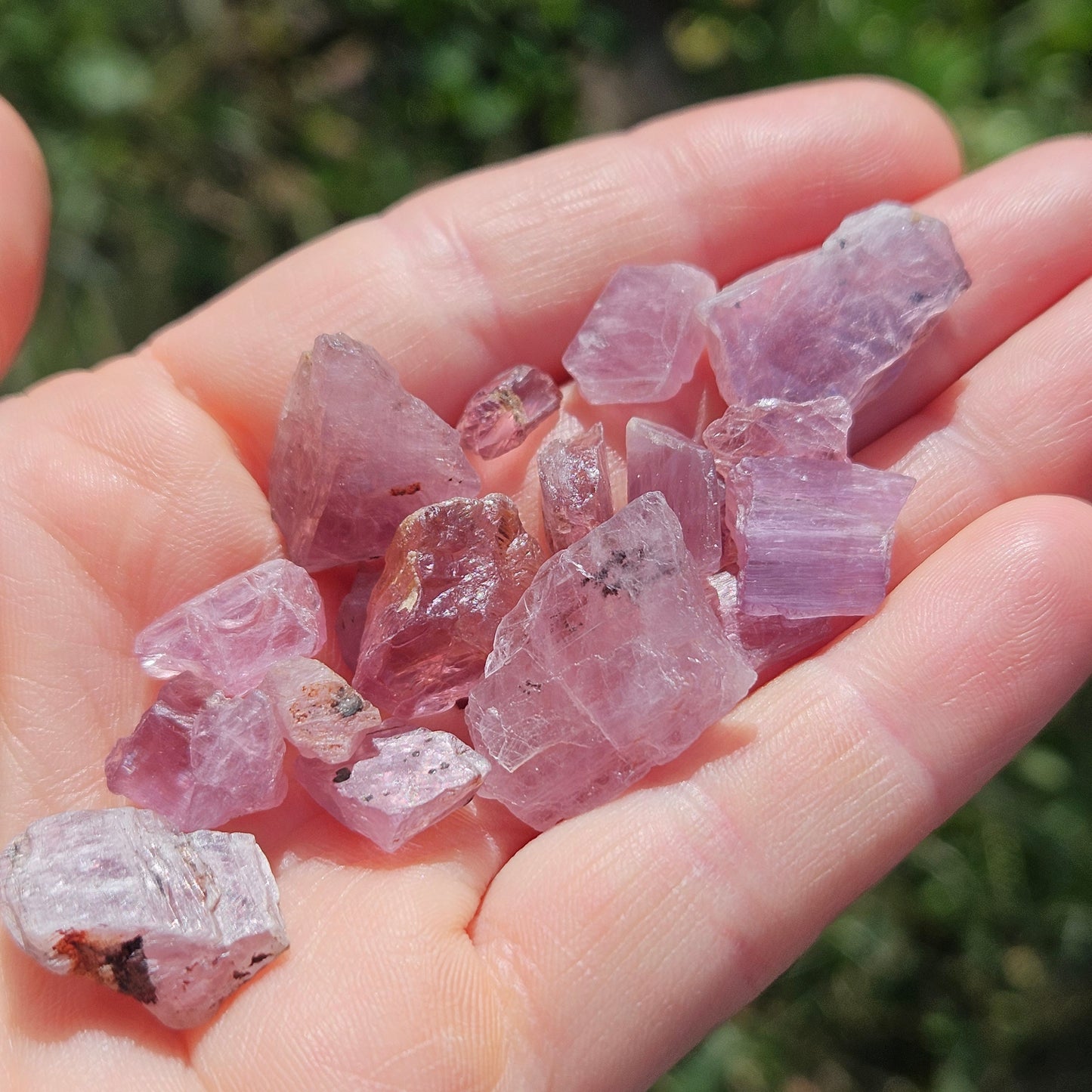 Purple Diaspore Crystal