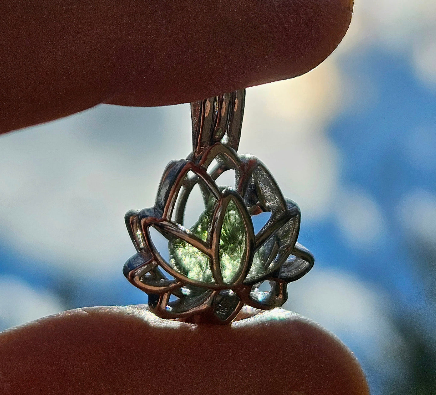 Moldavite Pendant