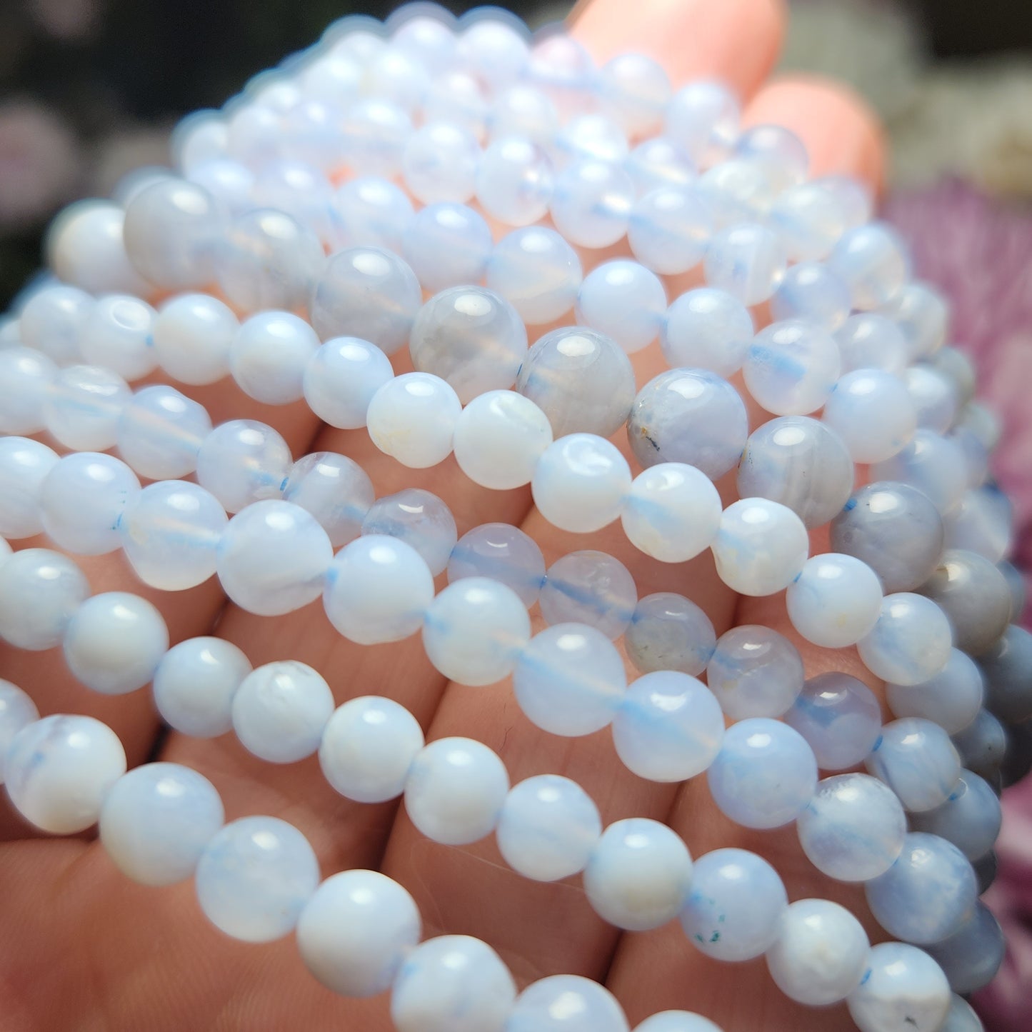 Blue Lace Agate Bracelet