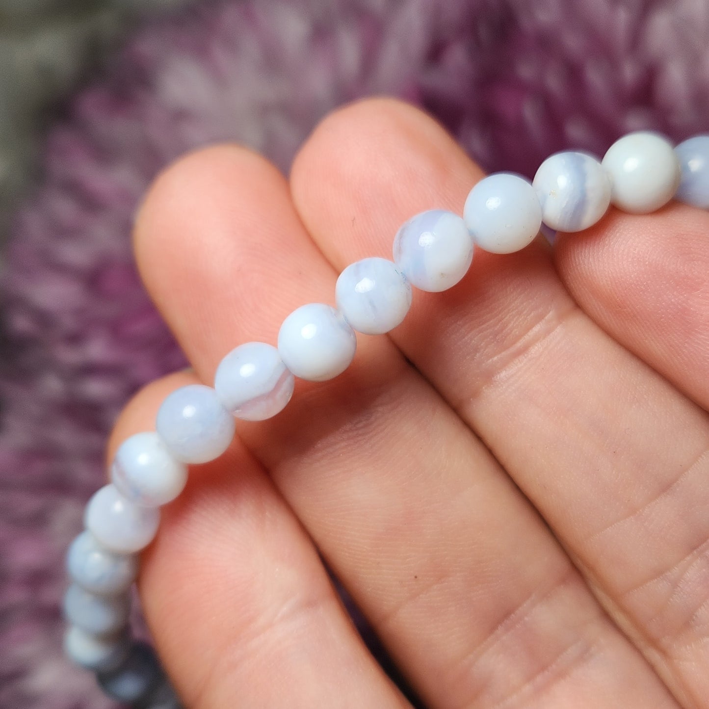 Blue Lace Agate Bracelet