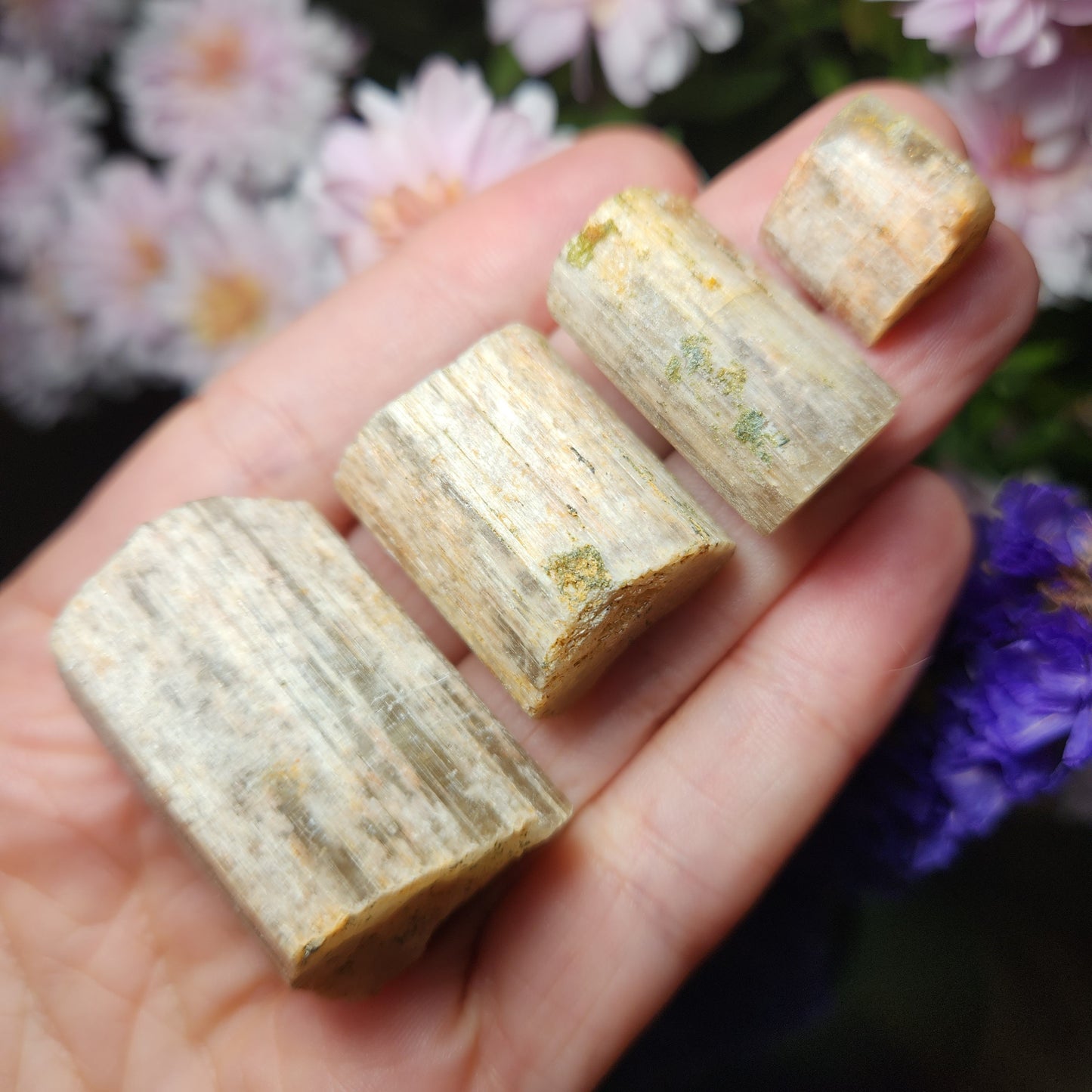 Cat's Eye Apatite Crystal