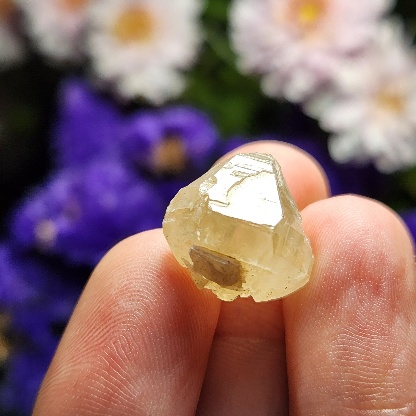Etched Cerussite Crystal