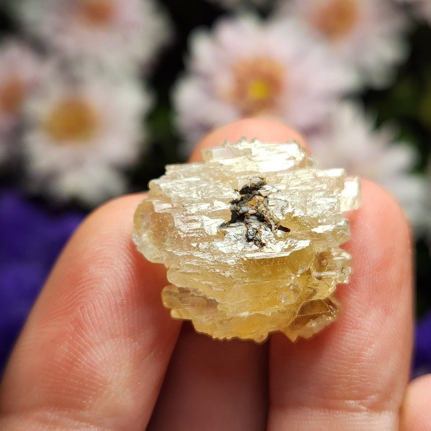 Etched Cerussite Crystal