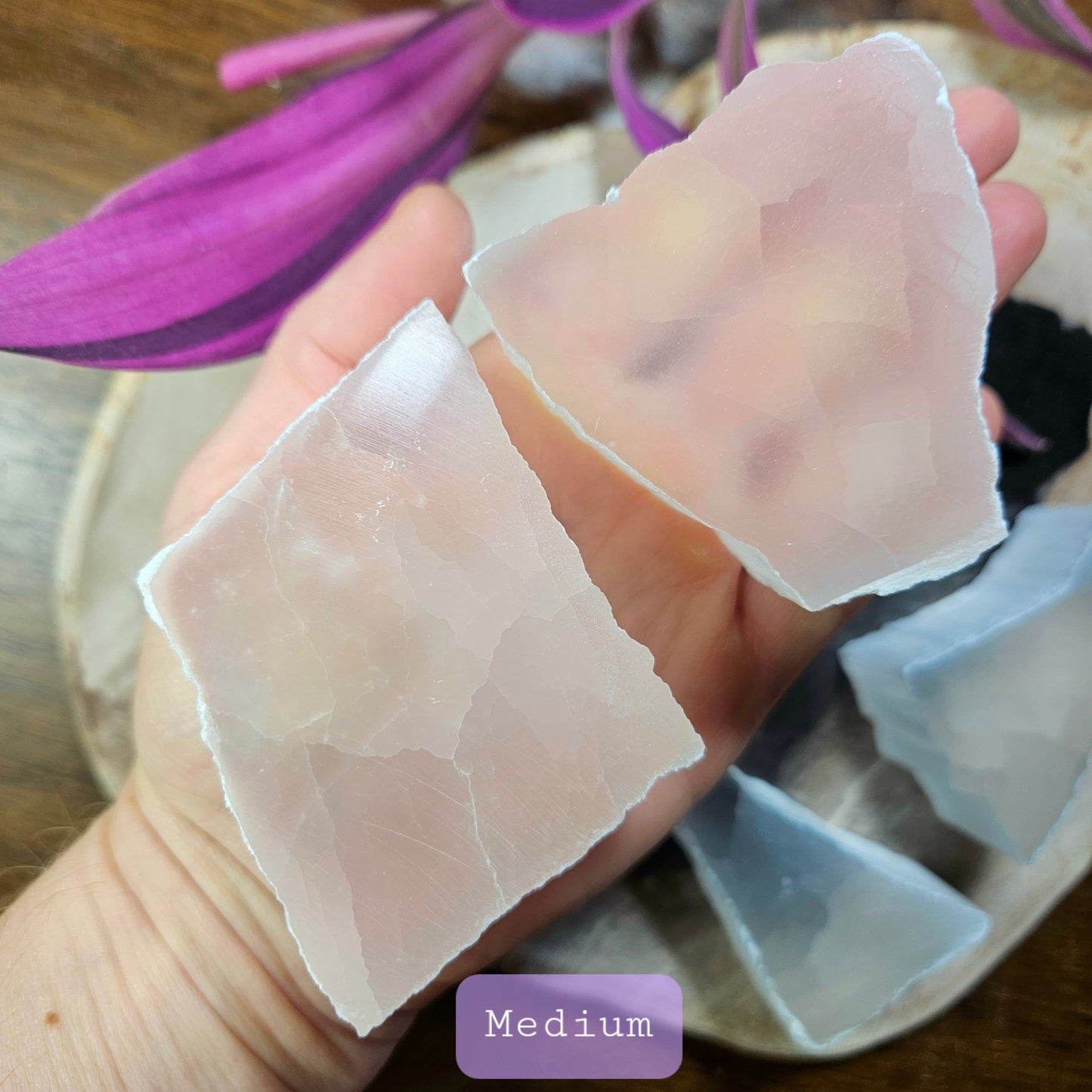 Selenite Charging Plate
