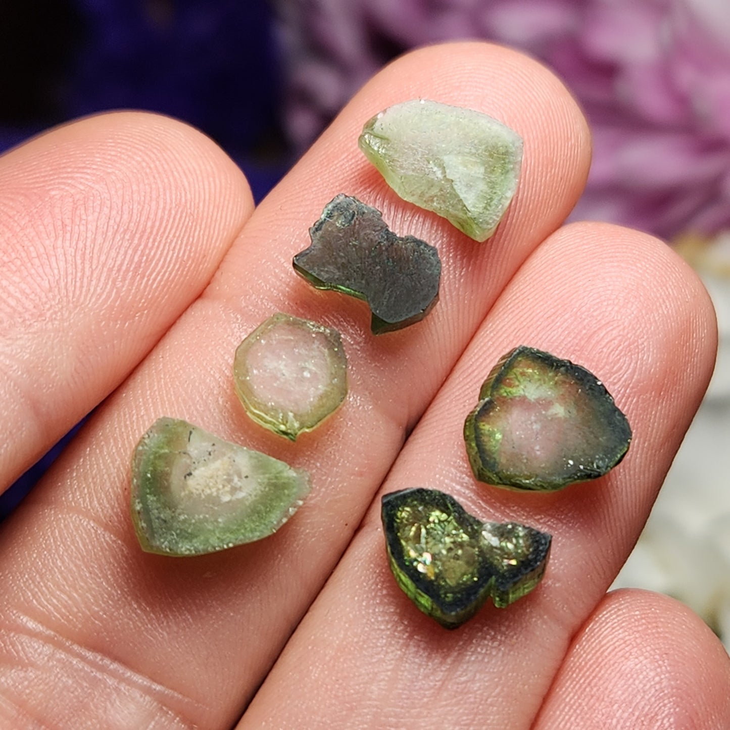 Green Tourmaline Crystal