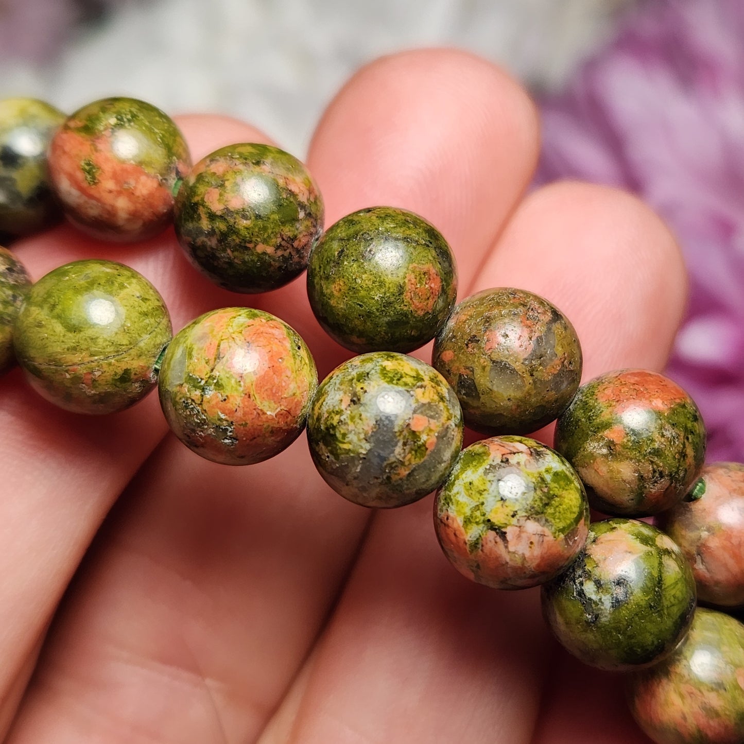 Unakite Bracelet