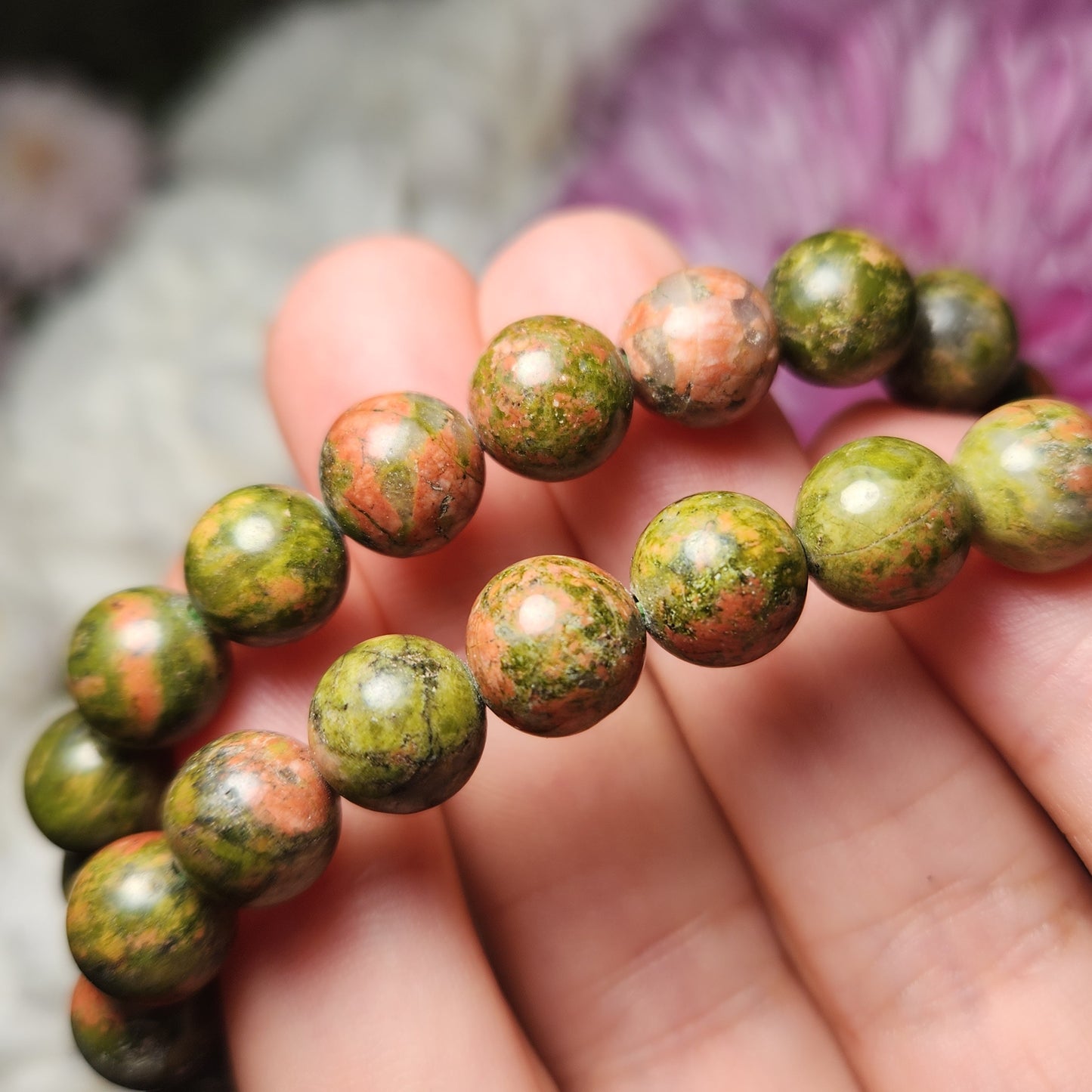 Unakite Bracelet