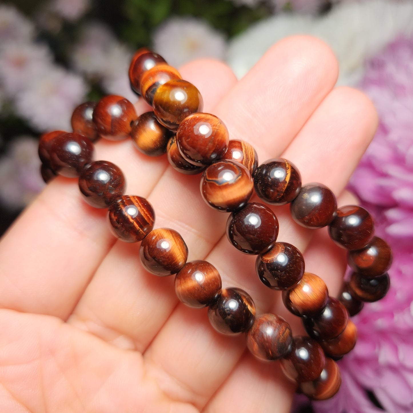 Red Tigers Eye Bracelet